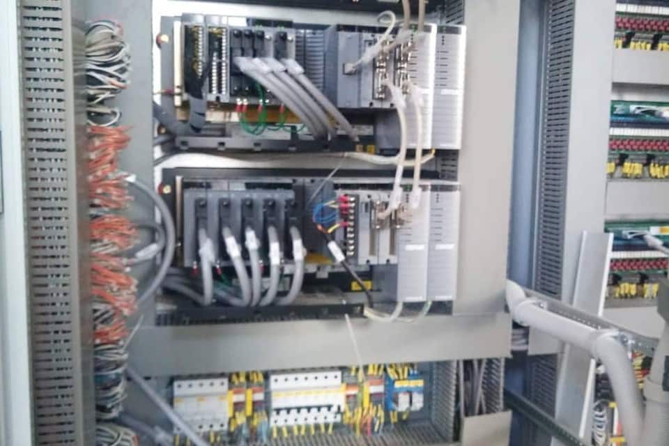 Yokogawa Centum control cabinet — industrial automation equipment